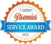 CityOf.com Premier Service Award 2023